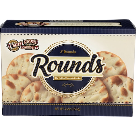 Valley Lahvosh Lahvosh Crackerbread 3 Original Rounds 4.5 oz., PK12 4742300